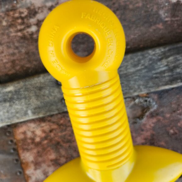 Poolcandy Pool Raft Anchor BRIGHT Yellow - Picture 5 of 5